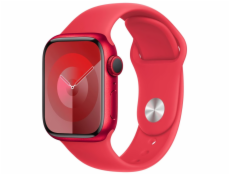 Apple Watch Series 9 41mm PRODUCT(RED) Červený hliník s PRODUCT(RED) sportovním řemínkem - S/M