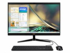 ACER PC AiO Aspire C24-1800 - i3-1305U, 23,8  FHD,8GB, 512GB M.2 SSD,Intel UHD,W11H,Black