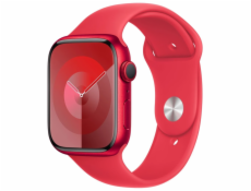 Apple Watch Series 9 45mm PRODUCT(RED) Červený hliník s PRODUCT(RED) sportovním řemínkem - S/M