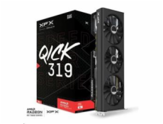 Empty XFX AMD RX-7800XT QICK319 CORE 16GB GDDR6 256bit, 2430 MHz / 19.5 Gbps, 3x DP, 1x HDMI, 3 fan, 2.5 slot 