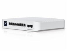 Ubiquiti UniFi Switch Professional 8 PoE - 8x Gbit RJ45, 2x SFP+, 6x 802.3af/at, 2x 802.3bt (PoE budget 120W)