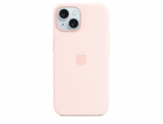 iPhone 15 Silicone Case with MS - Light Pink