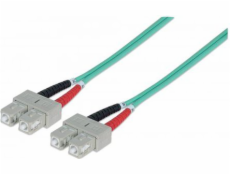 Intellinet Network Solutions optický propojovací kabel SC/SC, 50/125 µm, OM3, 1 m (751025)