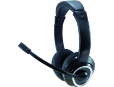 Conceptronic Headset Klinke sluchátka s mikrofonem (POLONA02B)