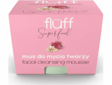 Fluff Raspberry & Mandle čisticí pěna na obličej 50 ml