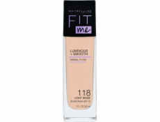 Maybelline Fit Me Luminous & Smooth Face podkladová báze 118 světle béžová 30 ml