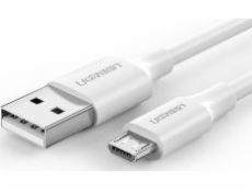 Ugreen micro USB QC 3.0 2.4A 1m USB kabel (bílý)