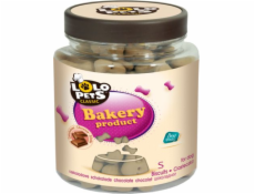 Lolo Pets Classic Cookies - Čokoládové kosti ve sklenicích S - 210g