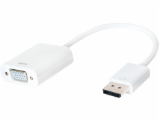 LogiLink DisplayPort - D-Sub (VGA) AV adaptér bílý (CV0059B)