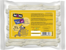 Hau&Miau PRESSED BONE BONE WHITE 12,5cm, 20ks/bal., 900g/bal.