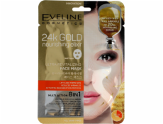 Eveline 24k Gold Ultra-revitalizační plátěná maska 8v1 1 ks.