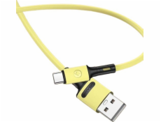 Usams USAMS USB kabel U52 USB-C 2A Kabel pro rychlé nabíjení 1m žlutý/žlutý SJ436USB03 (US-SJ436)