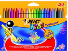 Bic BIC KIDS PLASTIDECOR CRAYONS BOX 24 KS - 829772