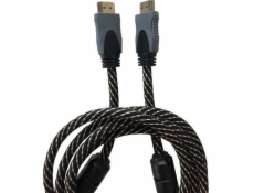 Libox HDMI - HDMI kabel 15m zlatý (LB0051)