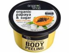 Organic Shop Juicy Papaya tělový peeling 250 ml