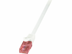 LogiLink Patchcord Primeline U/UTP, Cat6, 1m, bílý (CQ2031U)