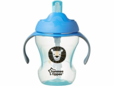 Tommee Tippee STŘÍBRNÝ HRNEK SE SLÁMNÍKEM 230ML (TT0311)