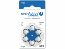 everActive Baterie do sluchadla PR44 6 ks.