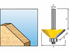 Makita Economy srážecí fréza s 23mm ložiskem (D-09494)