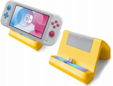 Nabíjecí stanice MARIGames 2v1 pro Nintendo Switch Lite žlutá (SB5215)