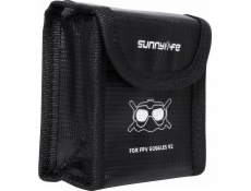 SunnyLife přenosné pouzdro 2x baterie z Goggle V2 do DJI Fpv