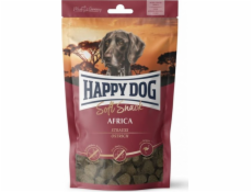 Happy Dog Soft Snack Africa, pochoutka pro dospělé psy do 10 kg, pštros, 100g, sáček