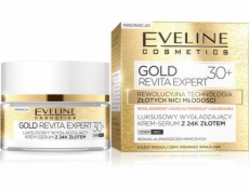 Eveline Gold Revita Expert 30+ Vyhlazující krém-sérum na den a noc 50ml