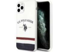 US Polo ASSN US Polo USHCN65PCSTRB iPhone 11 Pro Max bílá/bílá Tricolor Pattern Collection