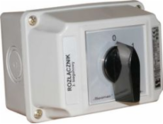 Spamel Cam switch 0-1 63A 4P v krytu (ŁK63-2.8210\OB2)