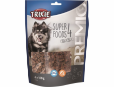 Trixie Przysmaki PREMIO 4 Superfoods, kuřecí, kachna, hovězí, jehněčí, 4 × 100 g