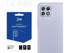 Hybridní sklo 3MK pro objektiv fotoaparátu 3MK Ochrana objektivu Samsung Galaxy A22 5G [4 PACK]