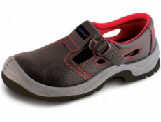 Kožené sandály Dedra Safe s ocelovou špičkou, velikost 44 (BH9D1-44)
