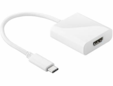 Goobay USB-C – HDMI USB adaptér bílý (66259)