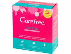 Carefree Carefree Cotton Fresh Scent hygienické vložky - svěží vůně 1 balení - 56 ks