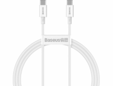 Baseus USB kábel Baseus Superior Series USB-C na USB-C kábel, 100W, 1m (biely)