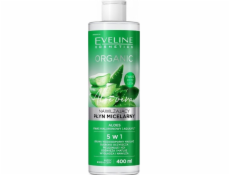 Eveline Cosmetics Eveline Cosmetics Organic Aloe Vera hydratační micelární fluid 5v1 pro všechny typy pleti Aloe 400ml | DOPRAVA ZDARMA OD 250 PLN