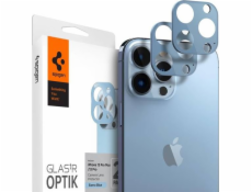 Tvrzené sklo Spigen pro objektiv fotoaparátu Spigen Optik Apple iPhone 13 Pro/13 Pro Max Sierra Blue [2 PACK]