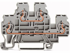 Wago Double-deck konektor 2,5 mm šedý (870-503)