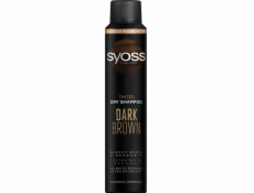 SYOSS_Tinted Dry Shampoo Dark Brown suchý šampon pro tmavě hnědé vlasy 200ml