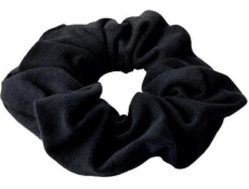 Anwen ANWEN_Scrunchie bavlněná gumička do vlasů, černá