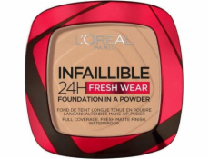 L OREAL_Infaillible 24H Fresh Wear Foundation In A Powder dlouhotrvající pudrový základ 140 Golden Beige 9g