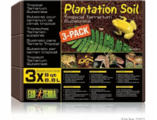 Exo Terra Plantation Soil, 3-balení, 3x 8,8L