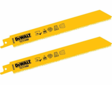 Dewalt pilový list do šavle 152mm, TCT/HM slinutý karbid univerzální 2 kusy (DT2332-QZ)