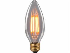 Italux Smoked E27 6W teplá Italux LED žárovka 380635