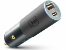 Nabíječka do auta 3MK 3MK HyperCar Charger 100W Power Delivery 1xUSB-A + 1xUSB-C