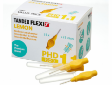 Tandex Tandex (25 ks) Flexi Fine Lemon zubní kartáčky (žluté)