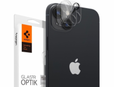 Spigen Optik.TR Camera Protector tvrzené sklo pro ostrůvek fotoaparátu iPhone 14 / 14 Plus 2 ks transparentní