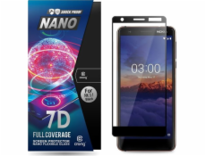 Crong Crong 7D Nano Flexible Glass - 9H hybridní sklo pro celou obrazovku Nokia 3.1 universal