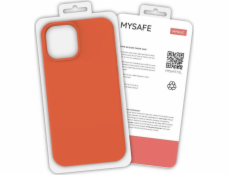 Mysafe MYSAFE SILIKONOVÉ POUZDRO IPHONE 13 MINI ORANŽOVÁ KRABIČKA