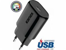 Kanex 1x USB-C 3A nabíječka (K160-1526-EUBK)